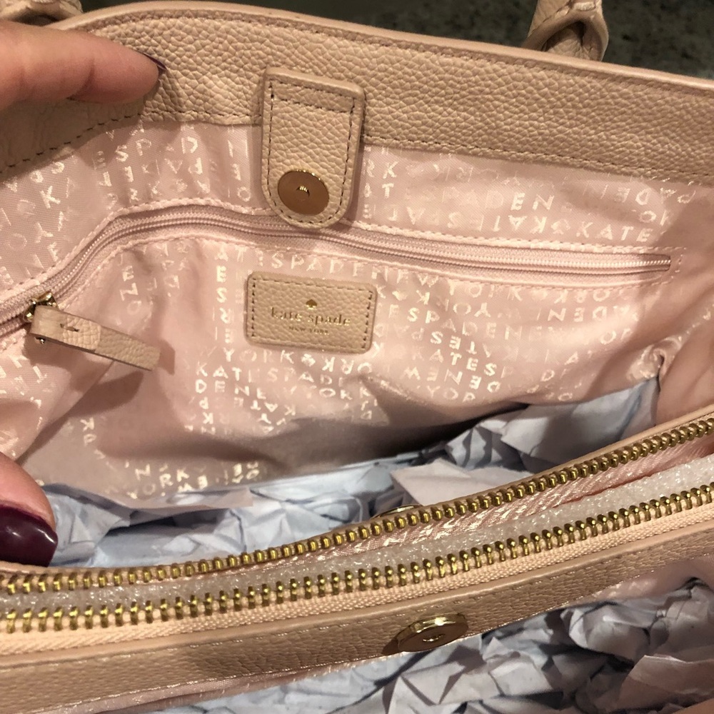 Blush Kate Spade purse - Picture 6 of 8